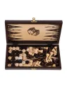 Lion Mini - Échecs + Backgammon + Dames