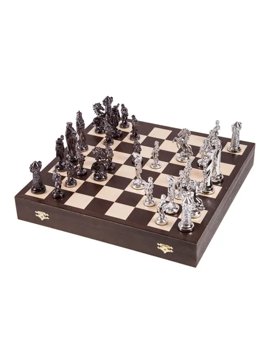 Échecs Médiévale - Silver Edition