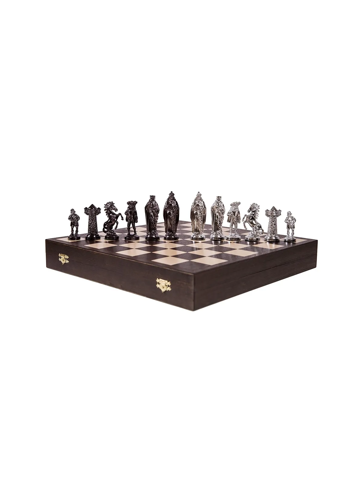 Chess Pieces Medieval - Silver Edition