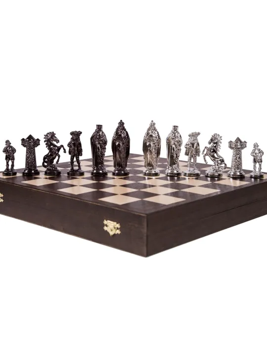 Chess Medieval - Silver Edition