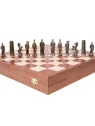 Chess Pieces English - Metal lux