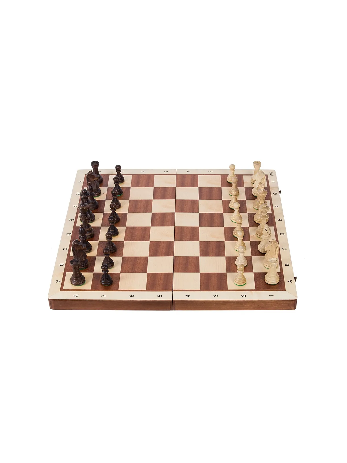 Echecs - Staunton 6 - Acajou BL