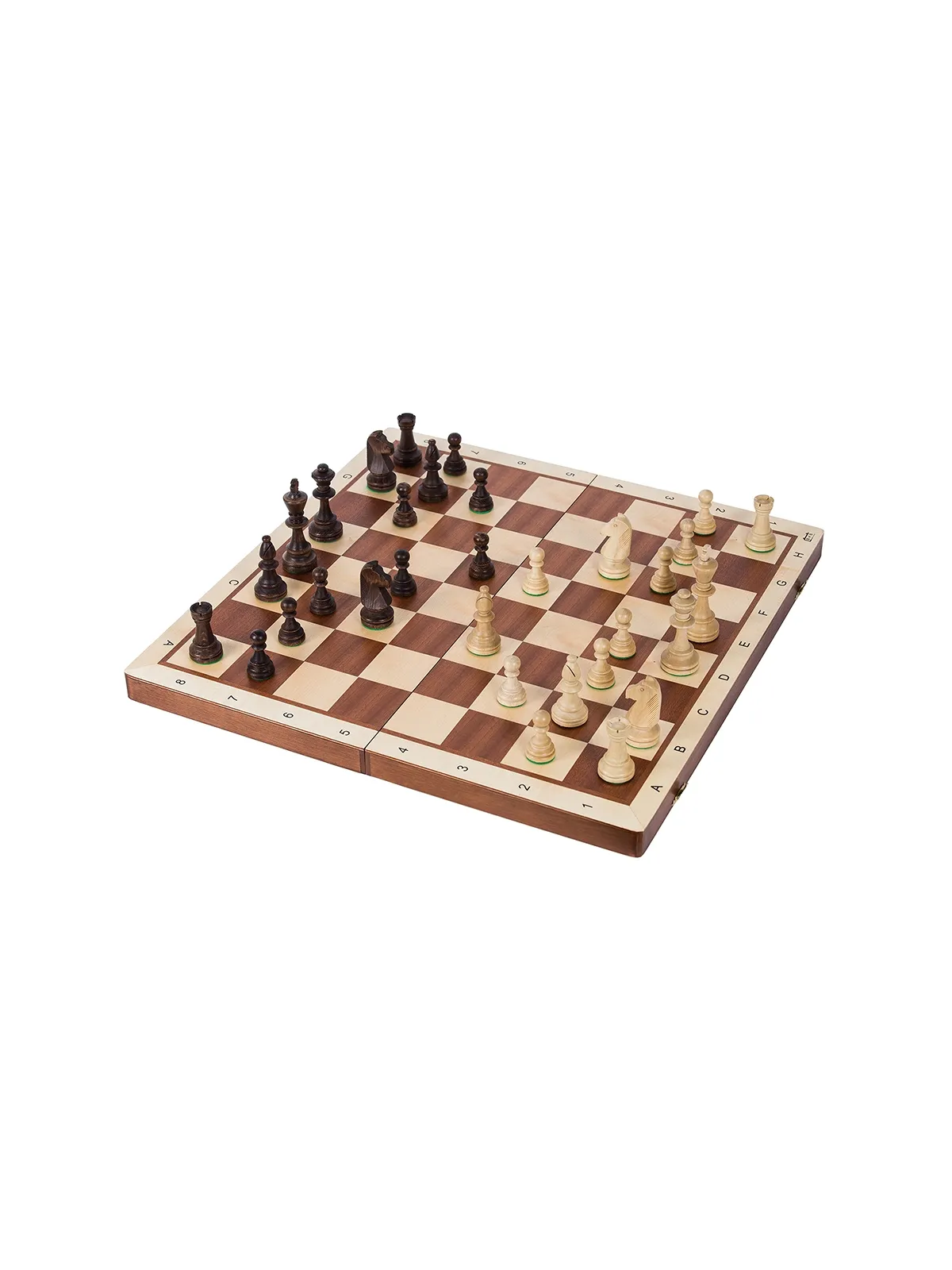 Echecs - Staunton 6 - Acajou BL