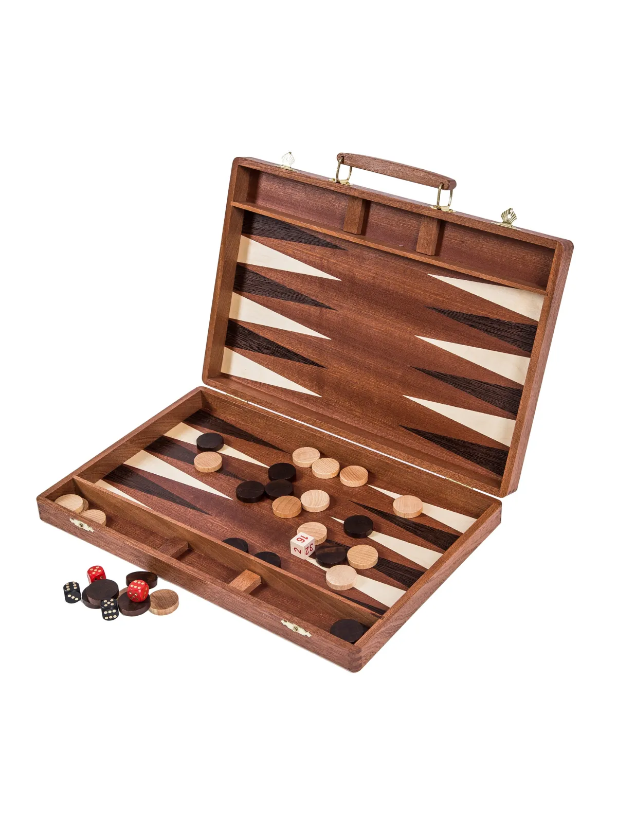 Backgammon 38 Exclusive - Mahoń