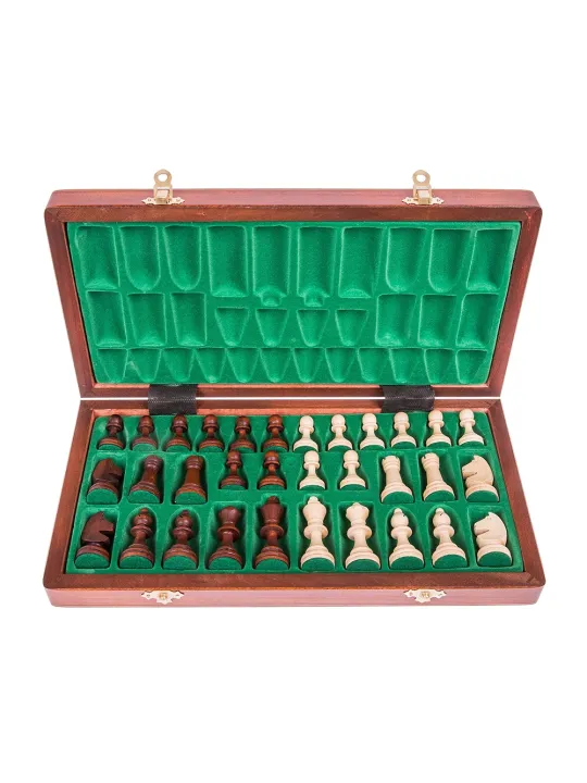 Chess Magnetic - Staunton 4 - Mahogany