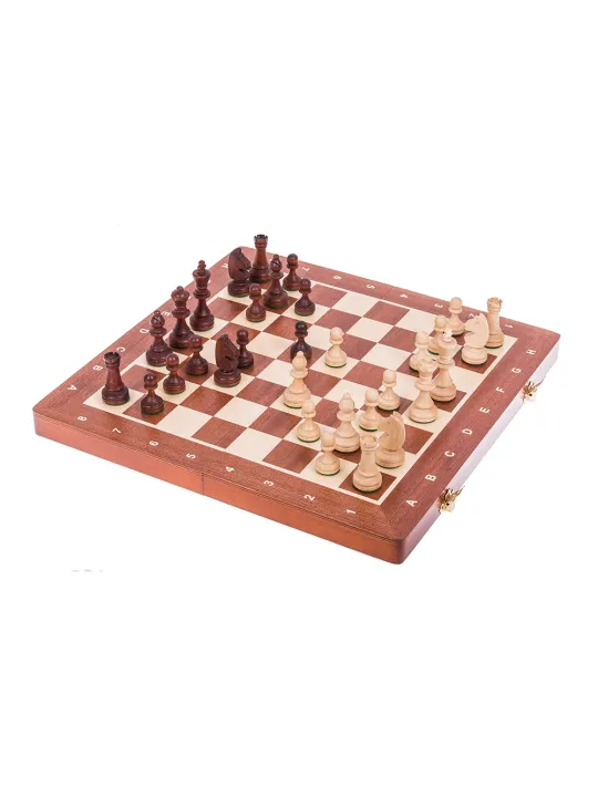 Chess Magnetic - Staunton 4 - Mahogany