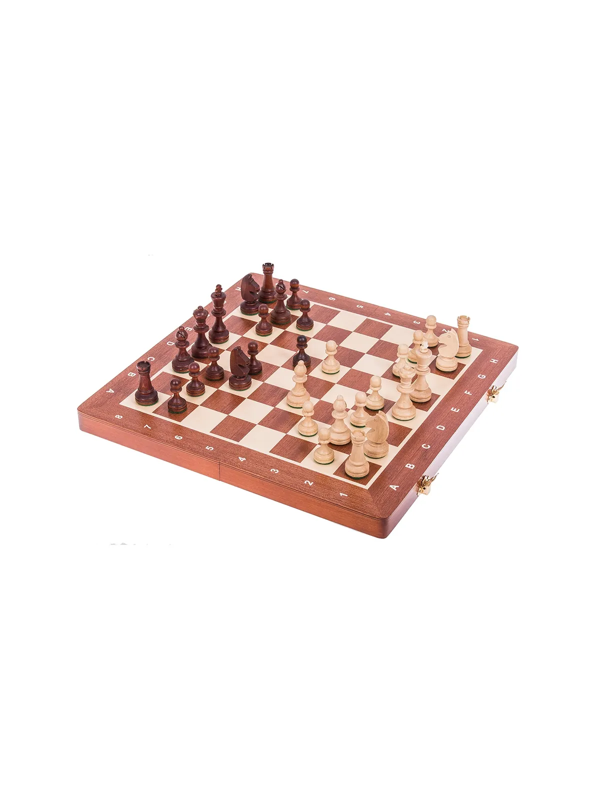 Chess Magnetic - Staunton 4 - Mahogany