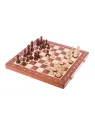 Schach Magnetisch - Staunton 4 - Mahagoni