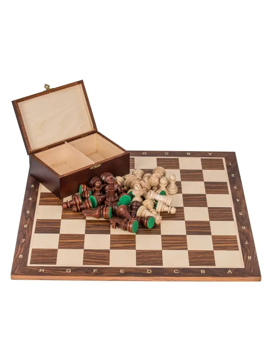 Profi Schach Set Nr 6 - Mahagoni