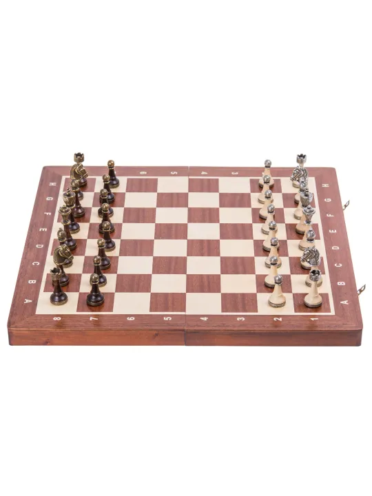 Schach Turnier Nr. 5 - Mahagoni