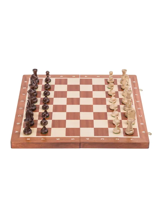 Echecs - Staunton 5 - Acajou WW