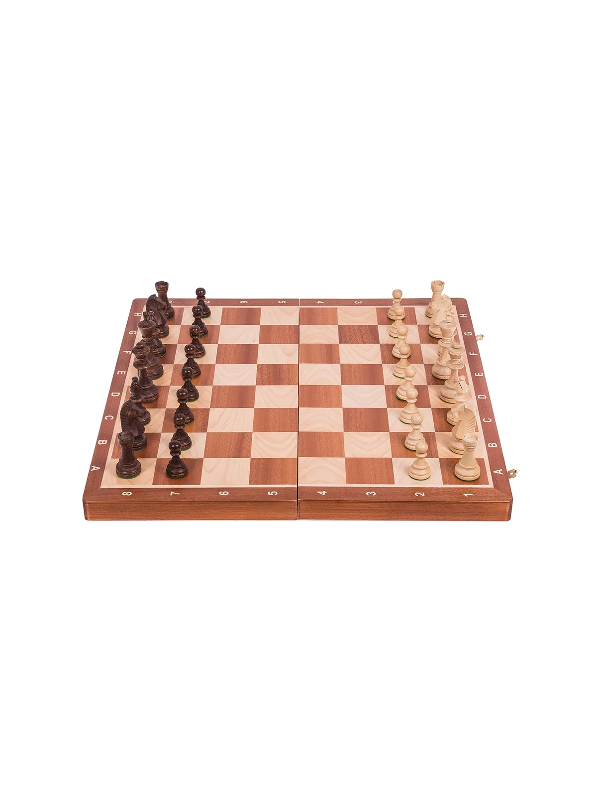 Echecs - Staunton 6 - Acajou WW