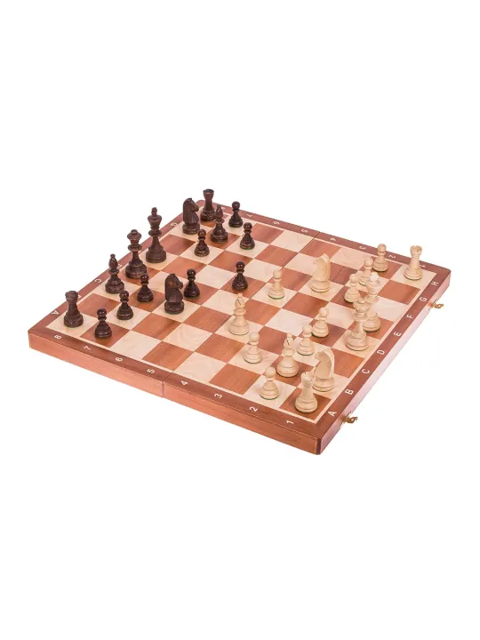 Echecs - Staunton 6 - Acajou WW