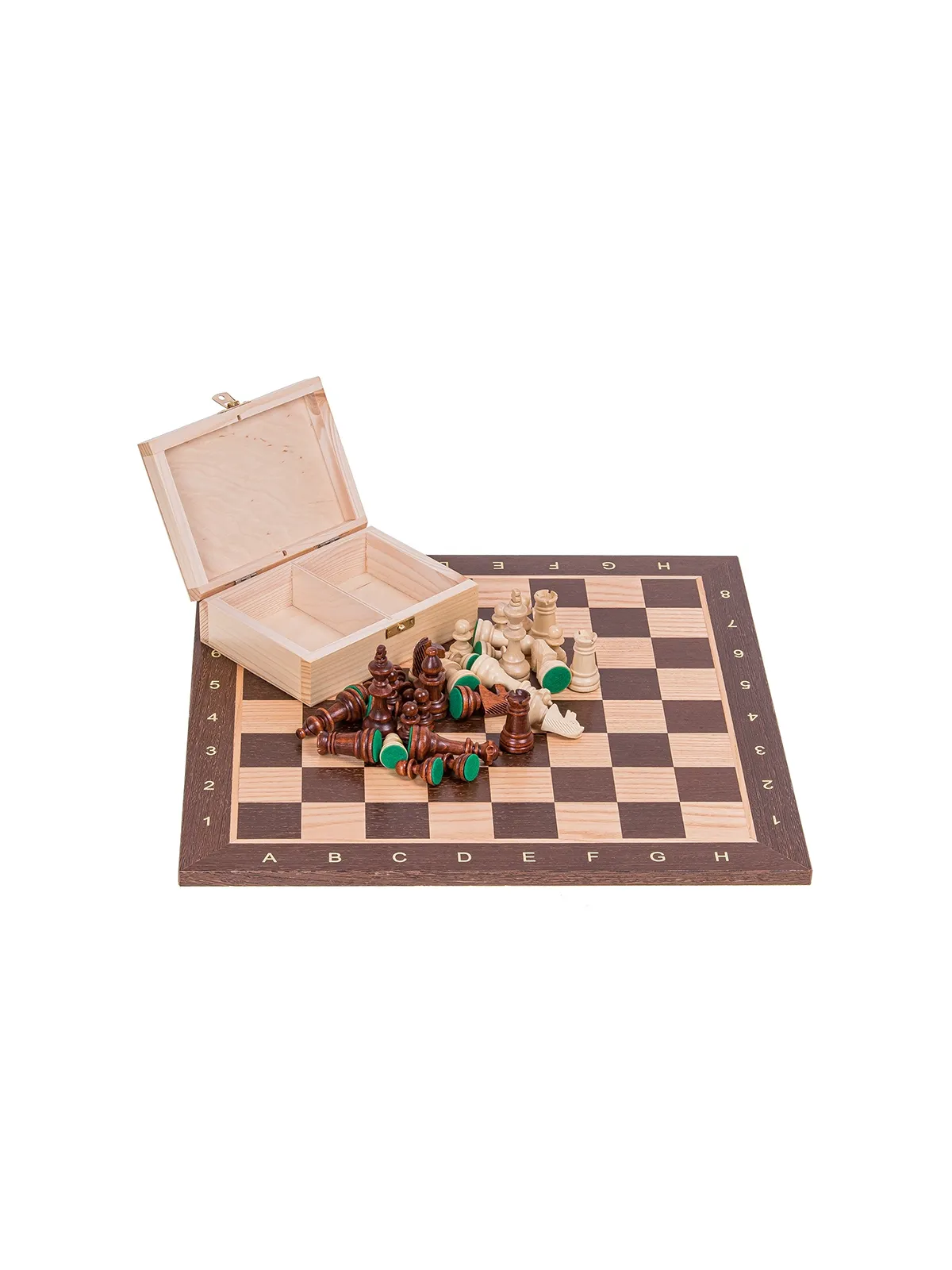 Profi Chess Set No 4 - Mahogany