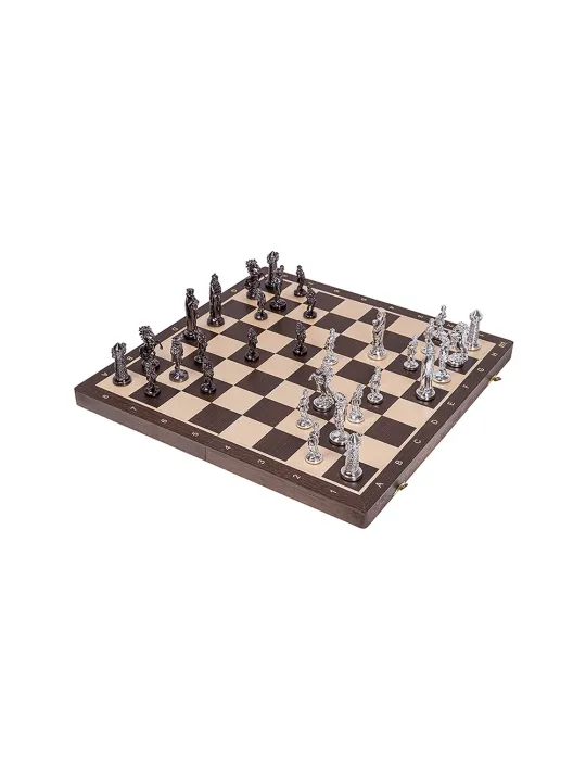 Schach Mittelalter - Silver Edition