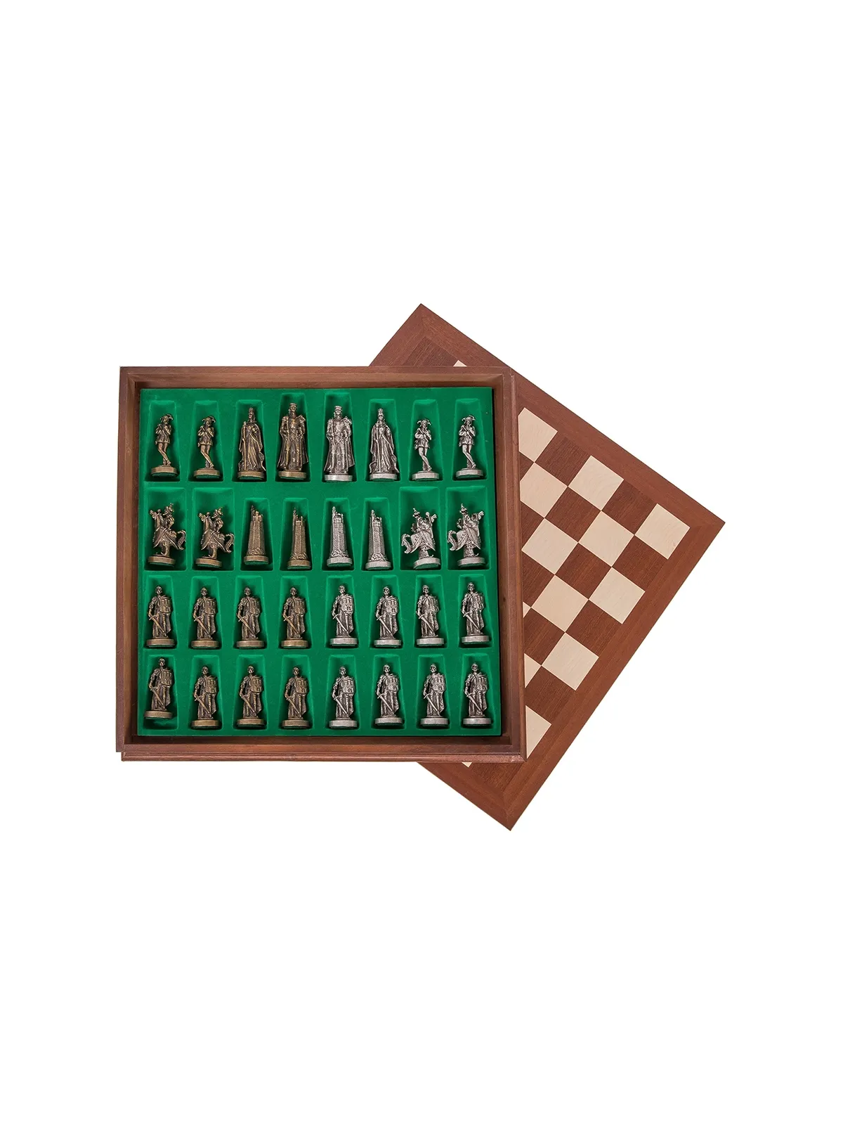 Schach König Arthur - Metal Lux