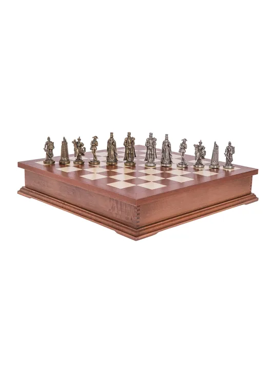 Schach König Arthur - Metal Lux